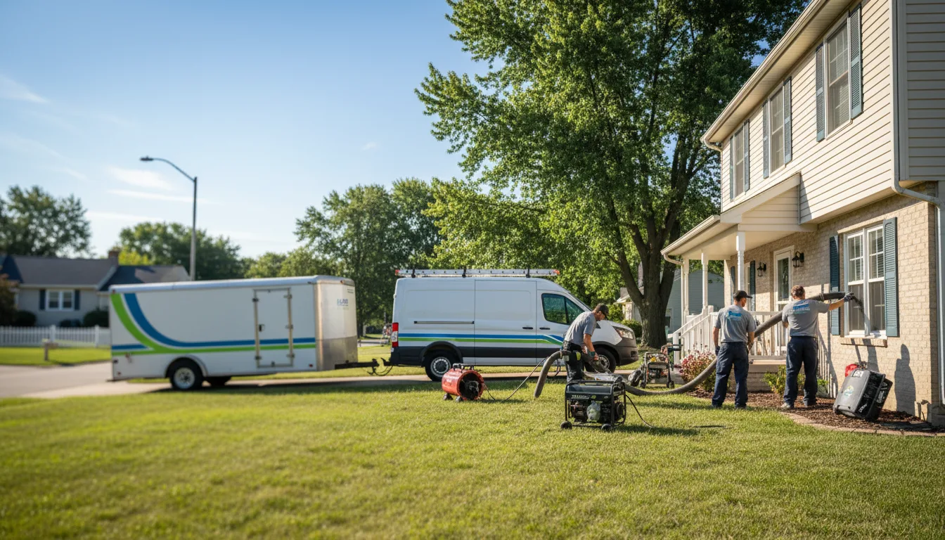 Flooded Basement Restoration And Cleanup With Repair in Great Bend, NY near me